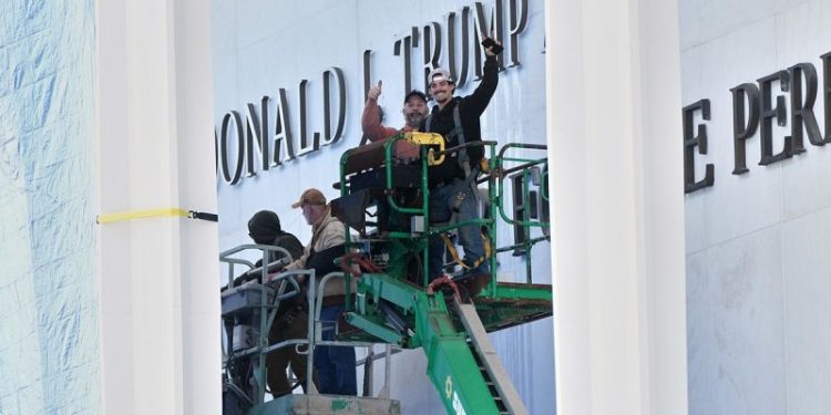 Christmas Eve jazz concert canceled at Kennedy Center after Trump name added to building