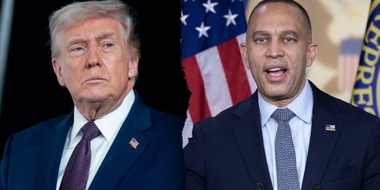 House sends bill ending government shutdown to Trump’s desk after 21 Dems break with Jeffries