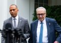 Midterm alarm bells: Democrats face steep favorability deficit despite election gains